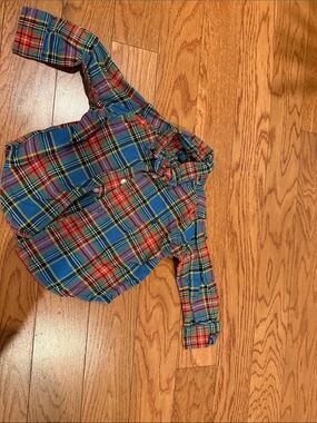 Ralph Lauren Multicolor Plaid Button-Up Shirt
